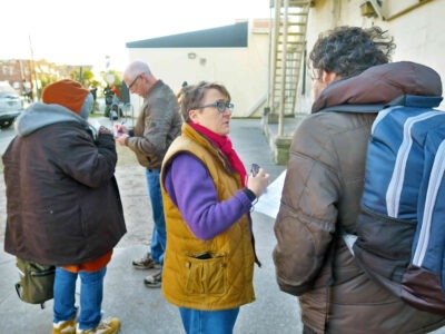 Jacksonville’s annual Point in Time Count / photo courtesy of Changing Homelessness